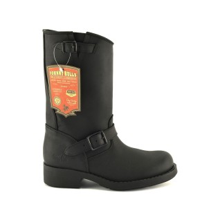 Johnny Bulls|Bota de motociclista em pele preta|Masculina JOHNNY BULLS 2