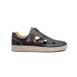 Blaue Herren Leder Freizeitschuhe von Route 83 ROUTE 83