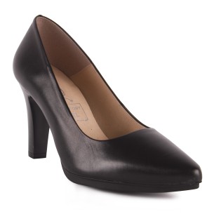 Chamby|Decollete in pelle nera|Donna CHAMBY 2