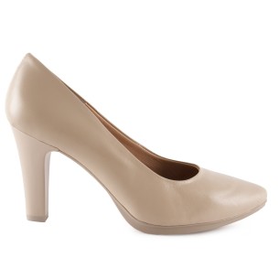 Chamby| Beige leren pumps|Vrouw CHAMBY