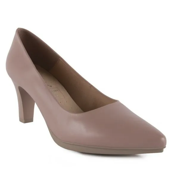 Zapatos Salones de piel nude by Chamby CHAMBY