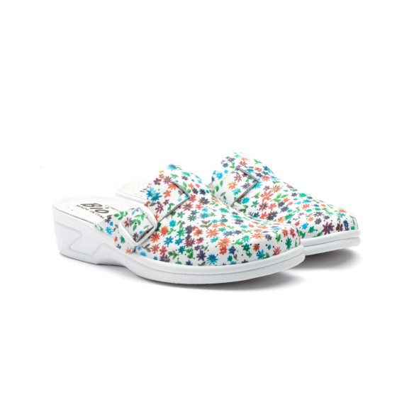 Anatomische mehrfarbige Lederclogs von Bio Up BIO UP