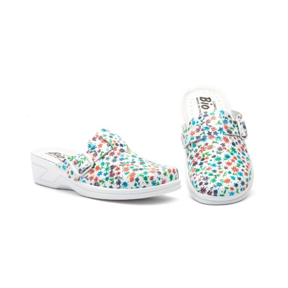Anatomische mehrfarbige Lederclogs von Bio Up BIO UP