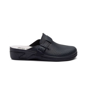 Anatomische blauwe leren klompen van Bio Up BIO UP
