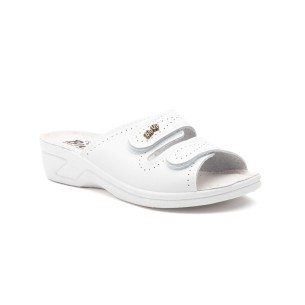 Sandali anatomici in pelle bianca-Clogs di Bio Up BIO UP 2