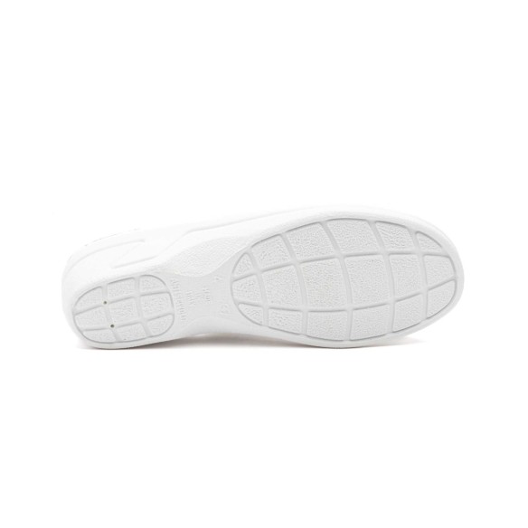Sandali anatomici in pelle bianca-Clogs di Bio Up BIO UP