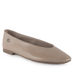 Bailarinas de piel beige CHAMBY 2