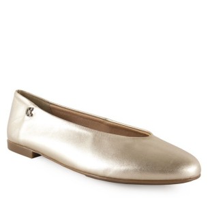 Chamby | Ballerines en cuir doré | Femmes CHAMBY 2