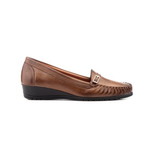 Mocassins em pele da Par y Medio Par y Medio