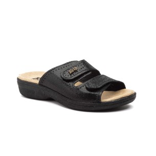Sandali anatomici in pelle nera di Bio Up BIO UP 2