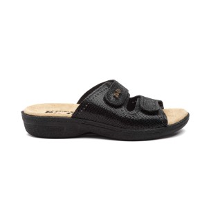 Sandales anatomiques en cuir noir-Clogs by Bio Up BIO UP