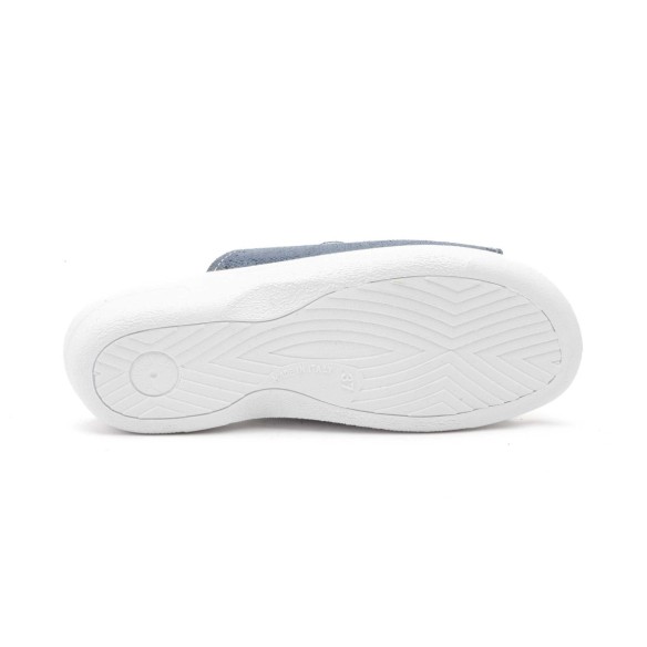 Sandalias-Zuecos Anatómicos de piel azul by Bio Up BIO UP