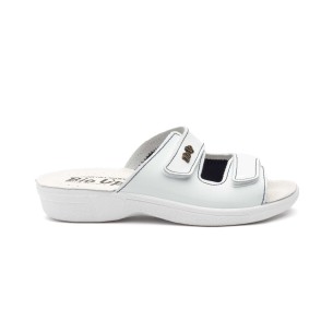 Sandalias-Zuecos Anatómicos de piel blanca by Bio Up BIO UP