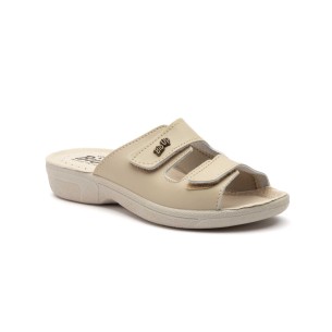 Sandali anatomici in pelle beige di Bio Up BIO UP 2