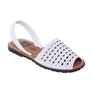 Blusandal|Abarcas menorquinas blancas|Mujer BLUSANDAL 2