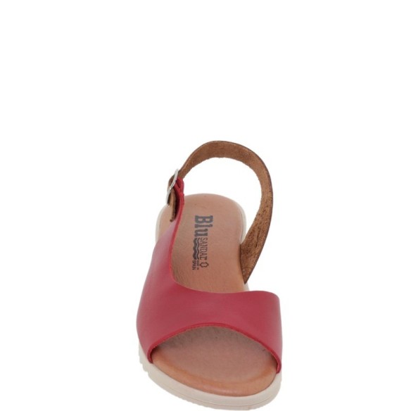 Sandalias rojas de piel by Blusandal BLUSANDAL