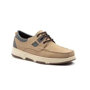 Zapatos náuticos beige de piel by Route 83 ROUTE 83 2