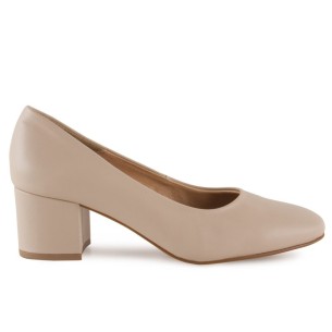 Beige leren pumps van Chamby CHAMBY
