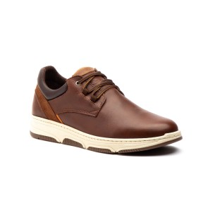 Lässige braune Lederschuhe von Route 83 ROUTE 83