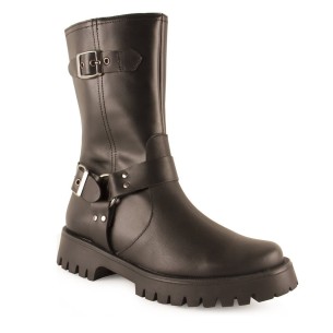 Schwarze Lederstiefeletten von Tekila TEKILA 2