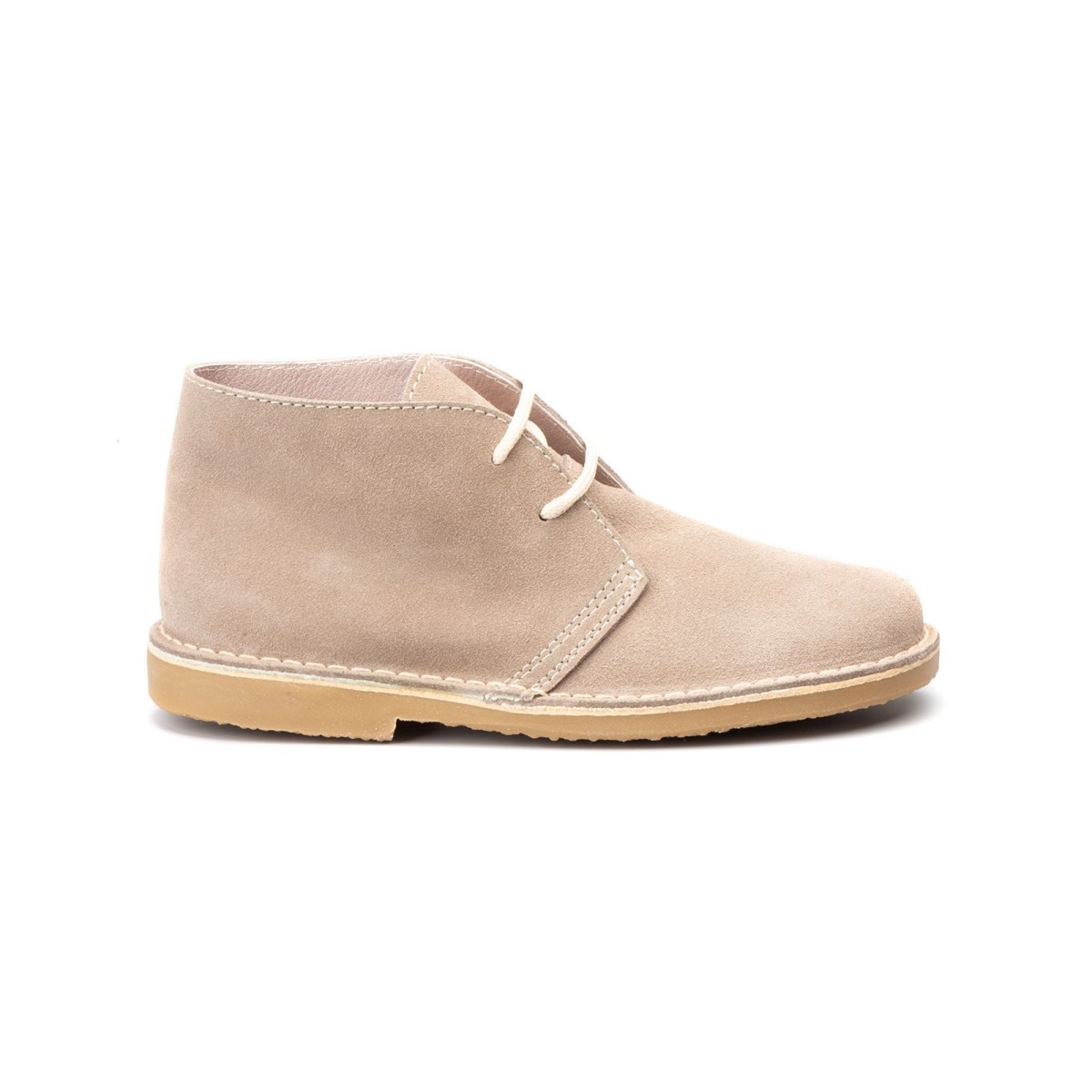 Bottines Safari en cuir beige de CBP