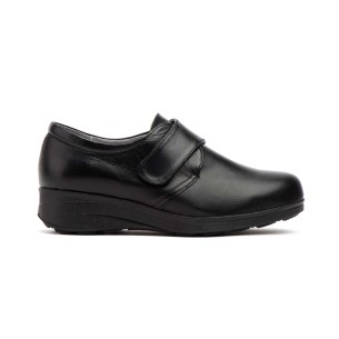 Black leather comfort shoes by CBP CBP - CONBUENPIE