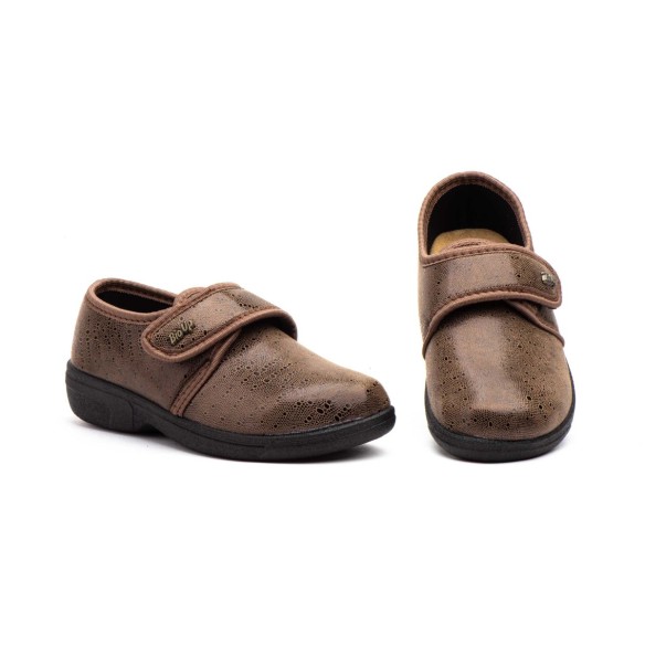 Chaussures de confort marron de Bioup BIO UP