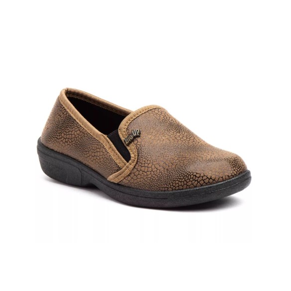 Chaussures de confort marron de Bioup BIO UP