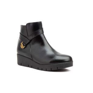Bottines classiques en cuir noir de CBP CBP - CONBUENPIE 2