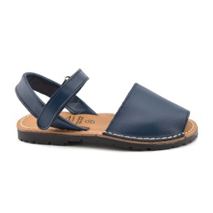 Unisex blue leather Menorquinas by C. Ortuño ZANY BY TREBEDE