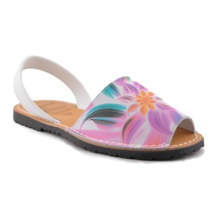 C. Ortuño|Sandales menorcaines en cuir blanc|Femme AVARCAS C.ORTUÑO 2