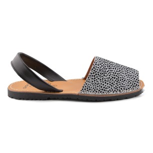 C. Ortuño|Abarcas menorquinas cuir noir|Femme AVARCAS C.ORTUÑO