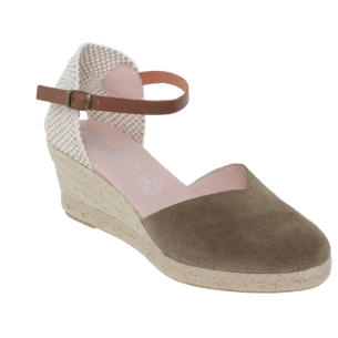 Groen leren espadrilles van Amelie AMELIE 2