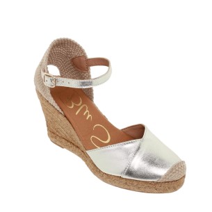 Goldfarbene Espadrilles aus Leder von BluSandal BLUSANDAL 2