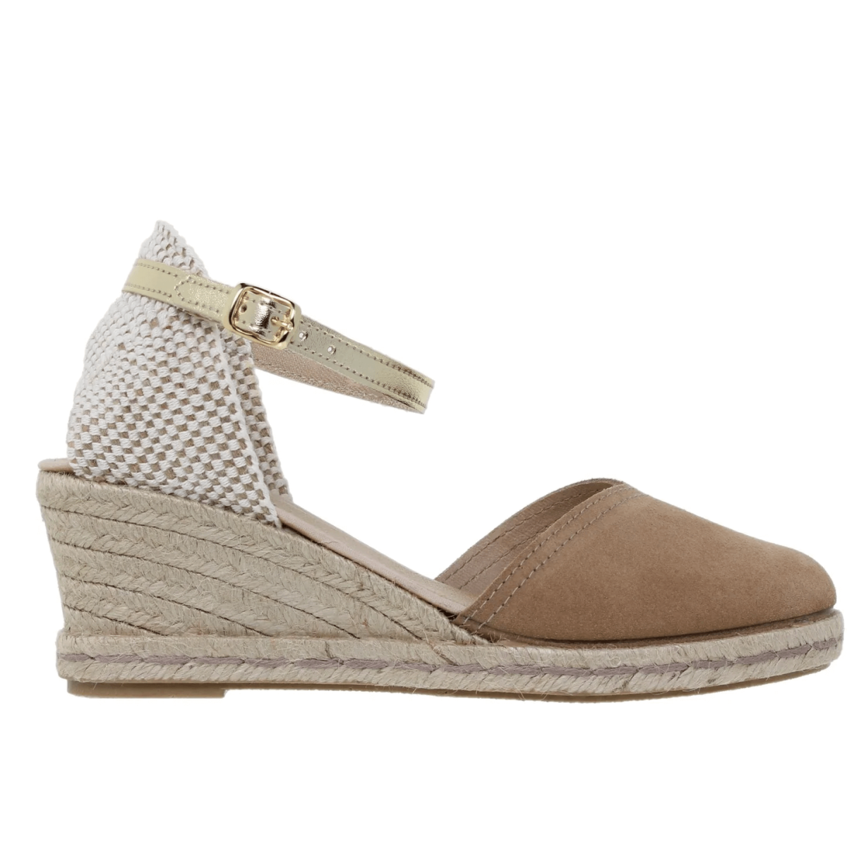 Sand leather espadrilles by Amelie