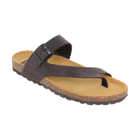 Sandali Bio in pelle marrone di Casual CASUAL
