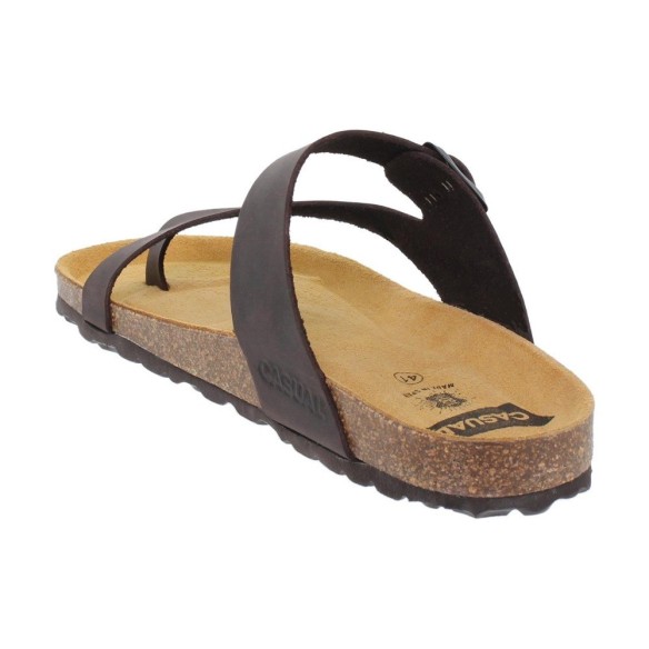 Sandali Bio in pelle marrone di Casual CASUAL