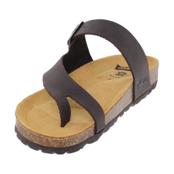 Sandali Bio in pelle marrone di Casual CASUAL