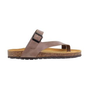 Sandali Bio in pelle color taupe di Casual CASUAL