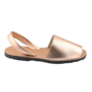 Cbp|Abarcas menorquinas leer metallic roze|Vrouw CBP - CONBUENPIE