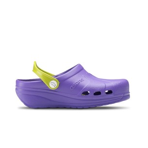 Lilac and green anatomical clogs FELIZ CAMINAR