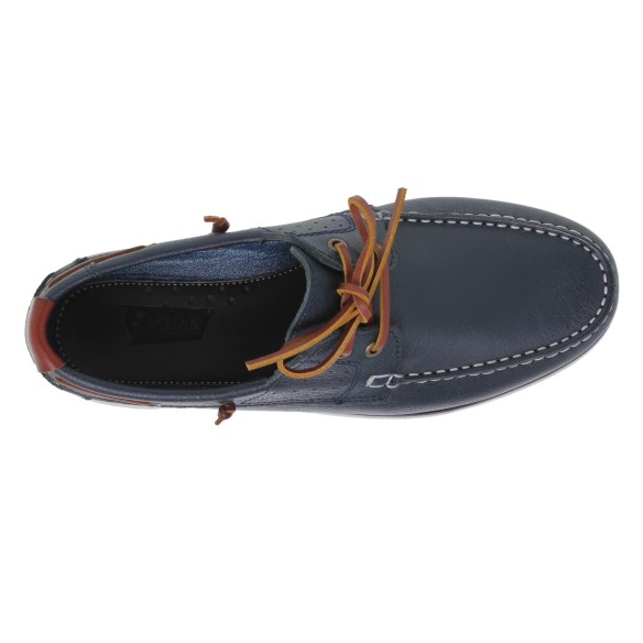 Zapatos Náuticos de piel azules by Casual CASUAL