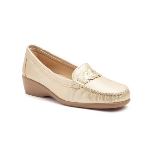 Mocasines de piel dorada by CBP CBP - CONBUENPIE 2