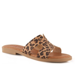 Sandálias de couro com estampado animal da Tekila TEKILA 2