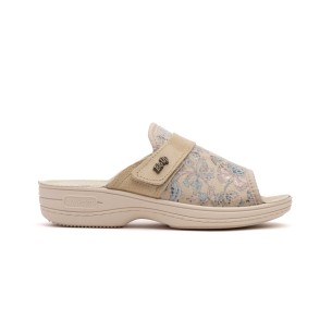 Sandalias-Zuecos de mujer Anatómicos beige by Bio Up BIO UP