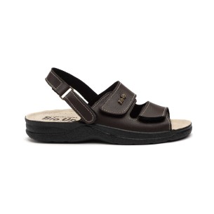 Sandalias de hombre Anatómicas de piel marrón by Bio Up BIO UP