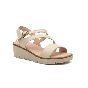 Beige leren sleehakken van CBP CBP - CONBUENPIE 2