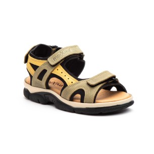 Sandalias de mujer californianas de piel verde by Morxiva MORXIVA SHOES 2