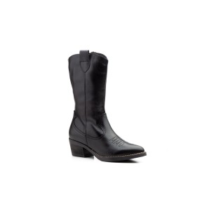 Bottes Camper en cuir noir Par y Medio 2