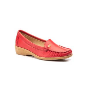Rote Leder-Slipper ANTONELLA 2